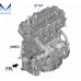 MOBIS ENGINE DIESEL D4HF COMPLETE KIA HYUNDAI 2020-23